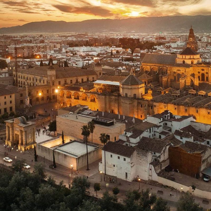 Vista de la judería de Córdoba